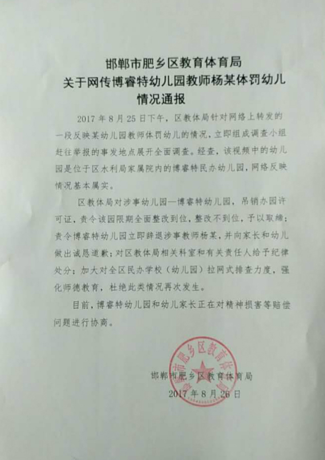 幼儿园教师体罚事件引发反思，启示与行动的重要性