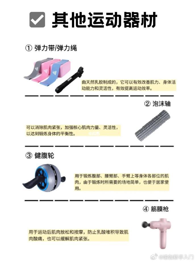 健身器材购买指南，最新版全面解析