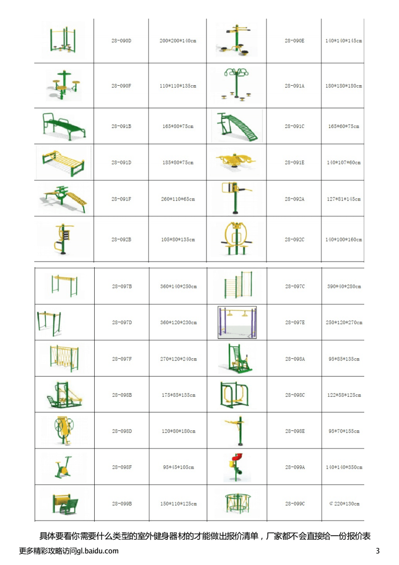 最新健身器材价格明细表与市场分析报告