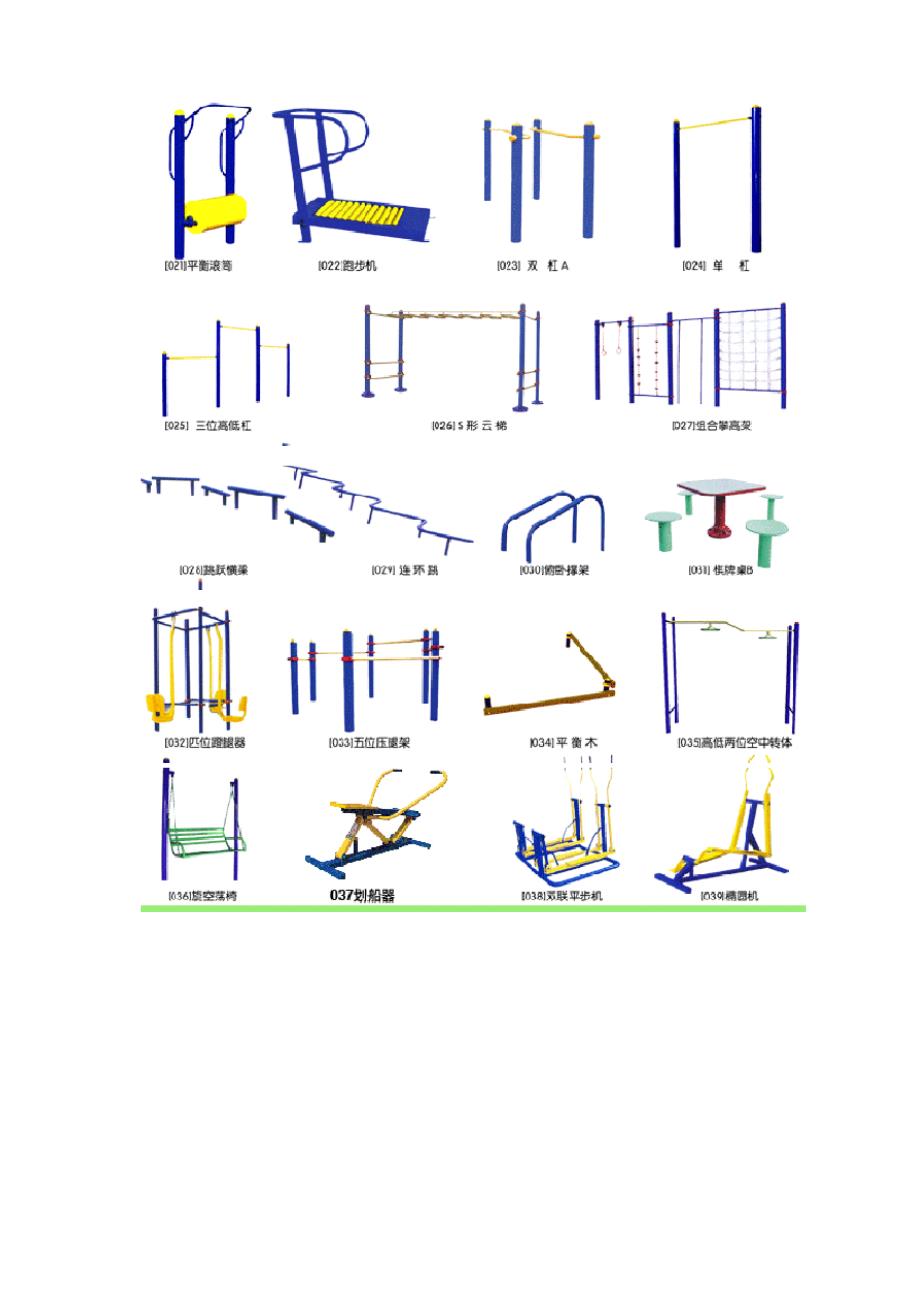 运动健身器材名称与重要性概述