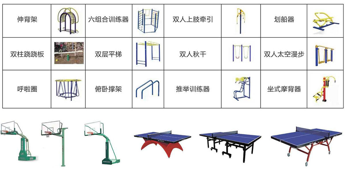 体育器材种类与功能概述