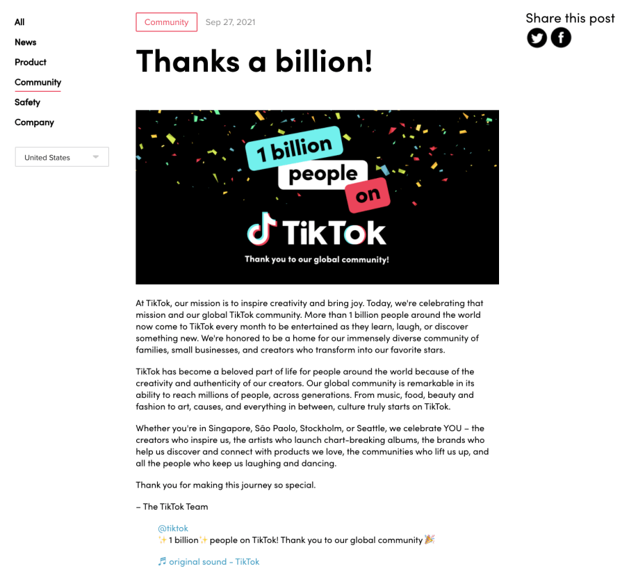 TikTok最新声明，深化沟通透明化，共建平台生态